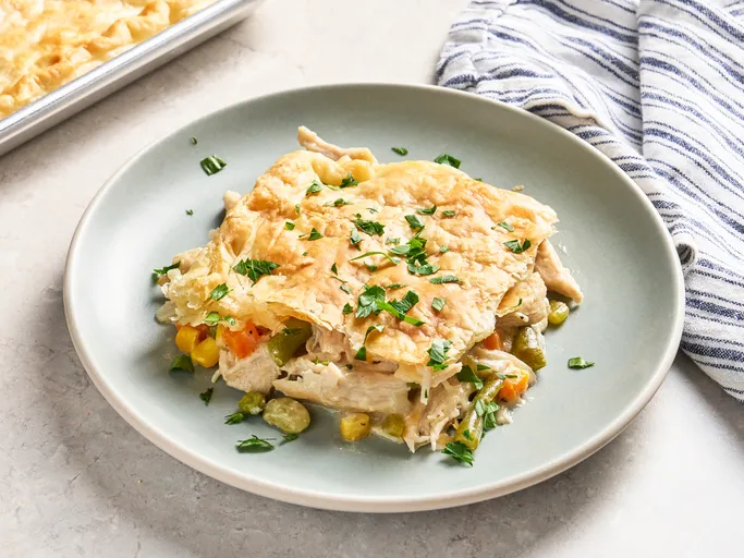 Sheet Pan Chicken Pot Pie