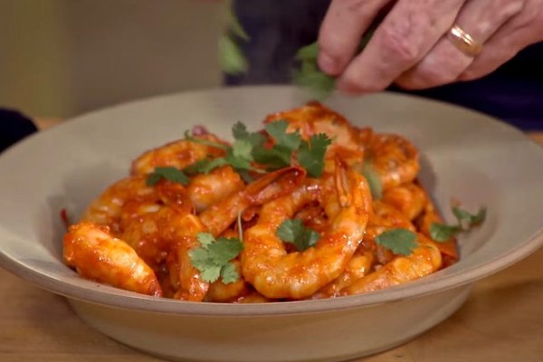 Chipotle-Glazed Shrimp