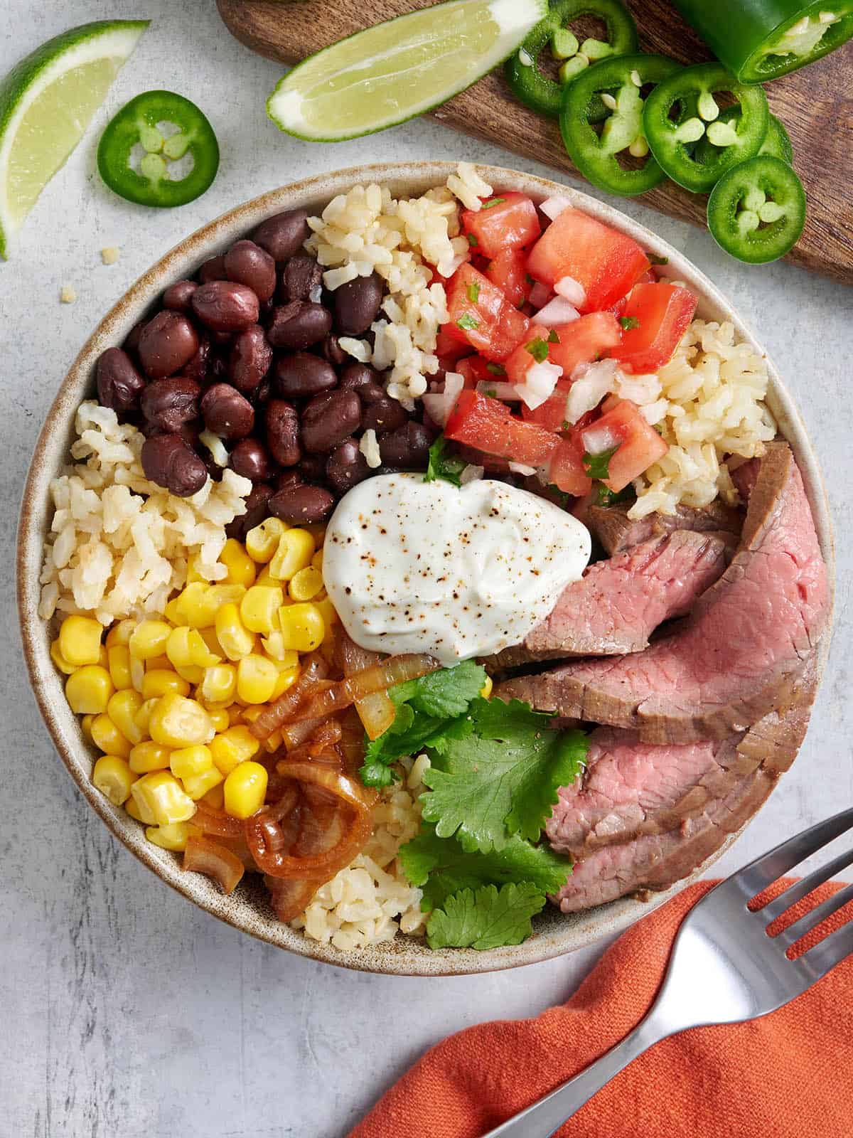 Southwest Steak Bowls, Instant Pot Carnitas, Easy Taco Rice, and Easy Beef Stroganoff